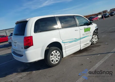 2016 Dodge Grand Caravan Se z USA, uszkodzony, nr VIN 2C7WDGBG6GR313705